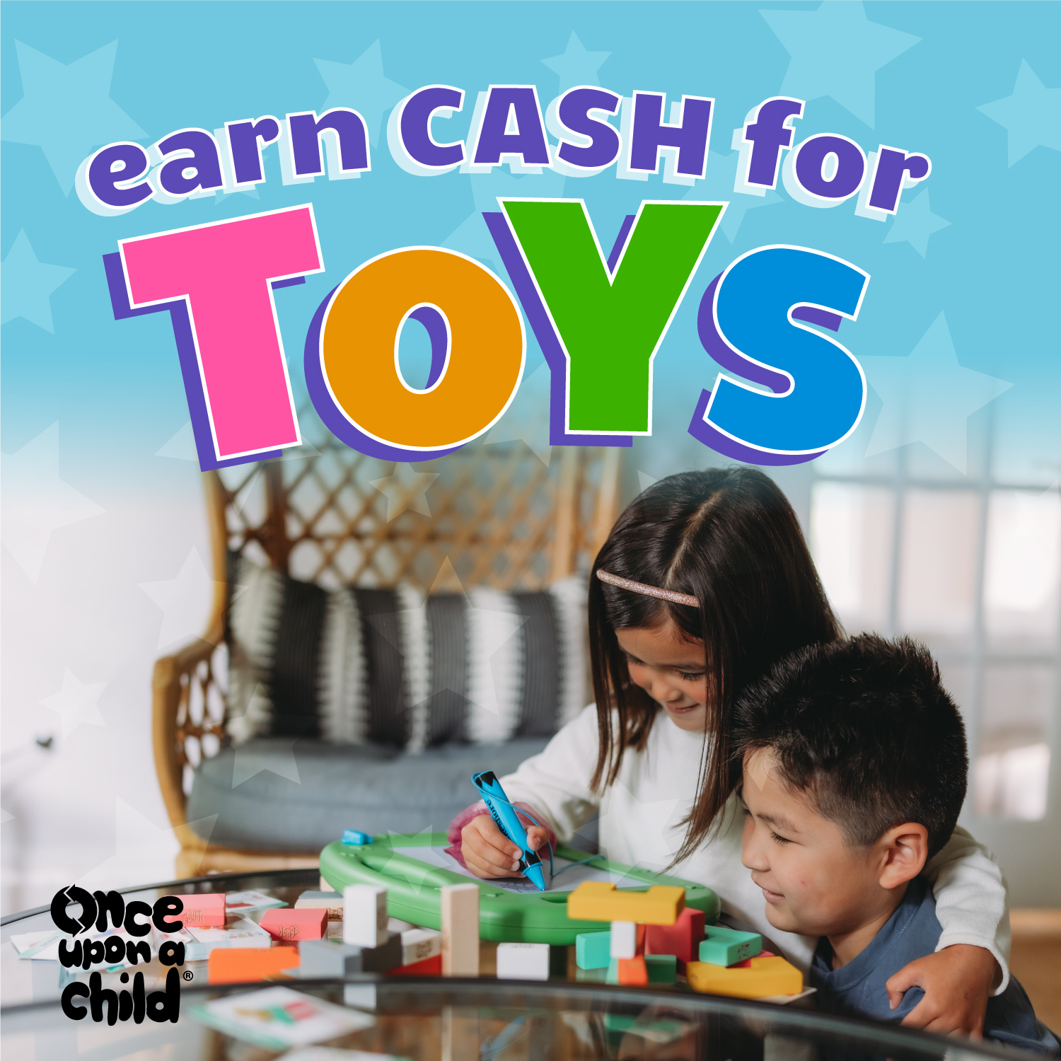 We buy toys